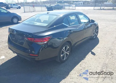 2022 Nissan Sentra Sv Xtronic Cvt из США, поврежденный, VIN 3N1AB8CV5NY256915